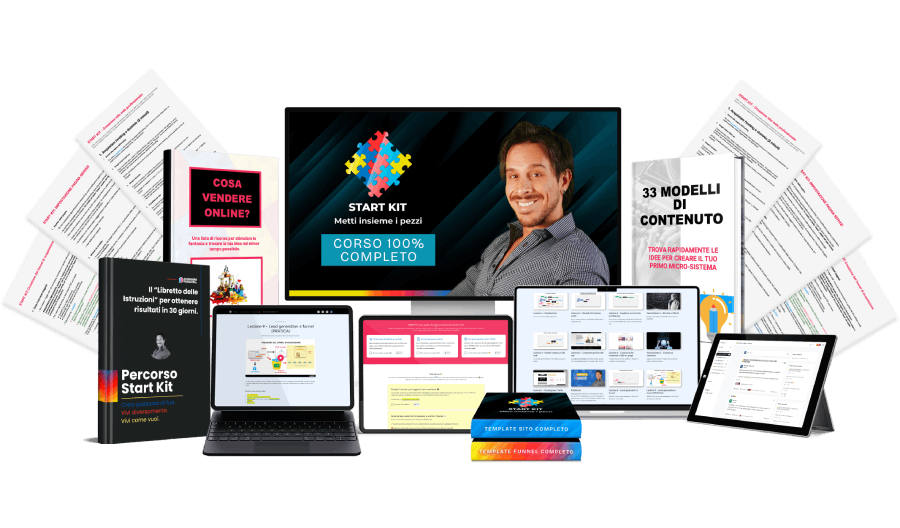 Hero Start Kit di Alessandro Pedrazzoli — corso gratuito per guadagnare online