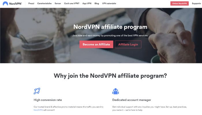 Nordvpn affiliate